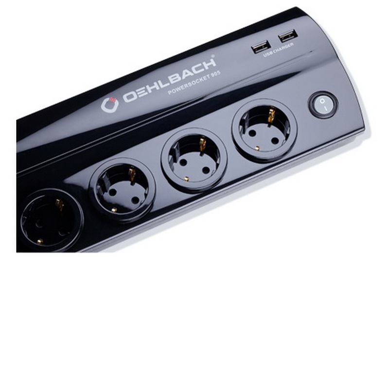 Oehlbach Power Socket 905 black